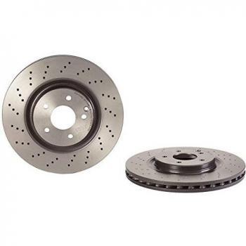 Brembo 09A44821 Discos de Freno con Recubrimiento UV, Set de 2