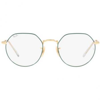 Ray-Ban RX6465 3136 Men's Eyeglasses Green Size 49 (Frame Only) - Blue Light Block Available