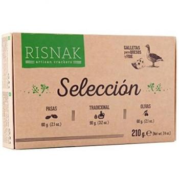 Farinsol Galletas Saladas - 4 Paquetes de 210 gr - Total: 840 gr