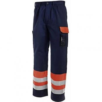 Blakläder 158418605389 C148 High Vis Pantalones Clase 1, multicolor, 158418605389C150