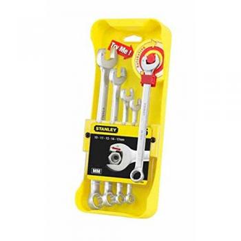STANLEY 4-95-659 - Juego llaves mixtas recuperacion rapida - 5 piezas -
