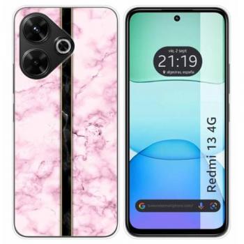 Funda de Silicona para Xiaomi Redmi 13 4G con Diseño Mármol 04