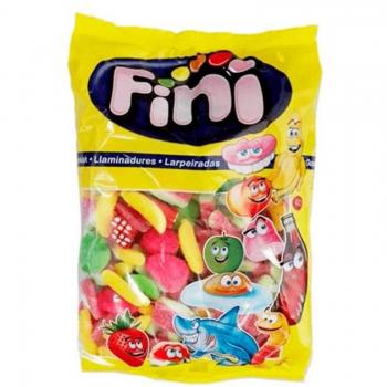 Fini Party Mix, Surtido Golosinas, Gominolas, Sandía, Plátano, Corazón Y Ladrillos Cuches, 1000 Grams