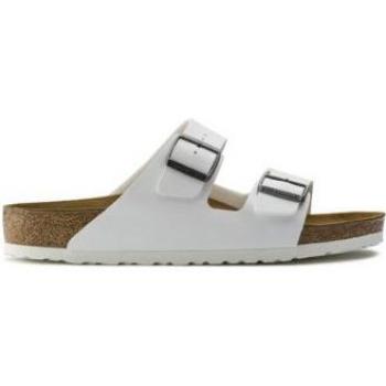 Birkenstock Women's Arizona Birko-Flor Sandals - White - Size: UK 7.5 / US 8