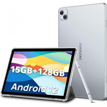 Tablet Doogee T10 10.1 15GB RAM, 128GB almacenamiento, procesador Octa-Core, batería de 8300mAh, pantalla IPS FHD+, cámaras de 13MP y 8MP,