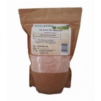 Sal Rosa Himalaya 500 gramos de la marca Naturvida - Sal gourmet de alta calidad