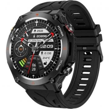 Reloj Inteligente Colmi V75 Negro - Smartwatch Recargable USB Unisex
