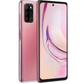 Blackview A100 Smartphone Libre, Helio P70 Octa-Core Teléfono Android 11,6GB+128GB,Pantalla FHD+ 6.67, 18W Carga Rápida 4680mAh, Cámara Triple 12MP, Móvil 4G Dual SIM, Huella Digital GPS NFC Rosado