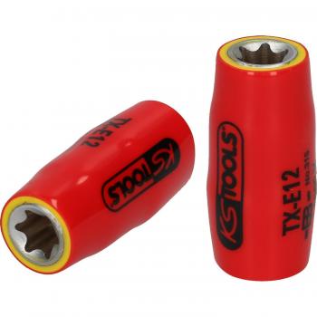 Llave de vaso Torx-E 3/8 con aislamiento protector, E11