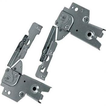 Conjunto de bisagra de puerta derecha e izquierda para lavavajillas AEG 50286356006
