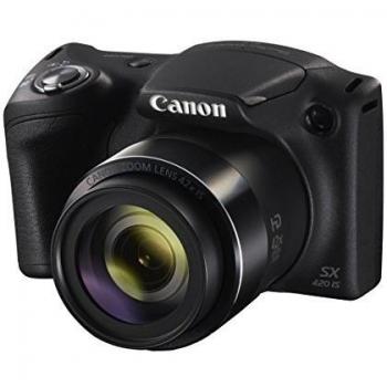 Canon  - Powershot sx420 is - cámara digital - compacta - 20.0 mp - 720 p / 25 fps - 42 zoom ï¿œptico x - wi-fi, nfc - negro