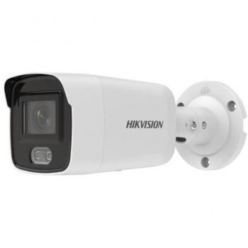Cámara IP Hikvision DS-2CD2087G2-LU (2.8mm) 4K con tecnología de visión nocturna, sensor de 8MP, compresión H.265+, detección de movimiento, resistencia al