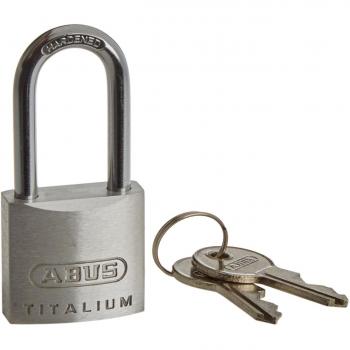 Candado de Aluminio Titalium con Arco Largo 30mm