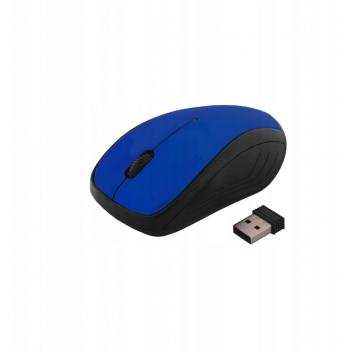Ratón óptico inalámbrico USB ART MYART AM-92D azul 1200 DPI