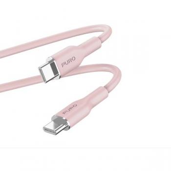 Cable USB-C a USB-C 1,5 m Rosa - USB 3.2 Gen 1 (3.1 Gen 1)