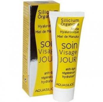 Crema Facial de Día Antienvejecimiento con Silicio Orgánico y Miel de Manuka Aquasilice 50ml