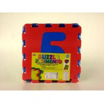 Kidz Corner 394404 - Alfombra Puzzle para Suelo, Multicolor