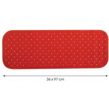 MSV Alfombra Antideslizante Class Premium Rojo 36x97cm