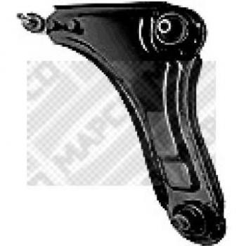 MAPCO Control Arm 49290 - Barra oscilante de suspensión de ruedas, fabricada en materiales duraderos, diseñada para un ajuste perfecto y rendimiento óptimo en vehículos, incluye bujes preinstalados para una instalación sencilla y eficiente