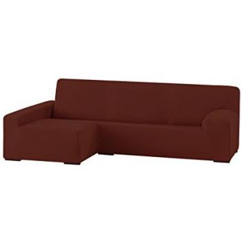 Funda para chaise longue de brazo corto izquierdo Eysa ULISES Marrón 170 x 110 x 310 cm
