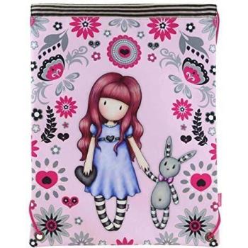 SANTORO GORJUSS Mochila Plana, Niñas, Rosa