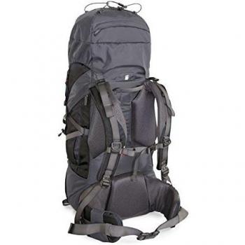 Altus Mulhacen 65 - Mochila, unisex, color negro / gris, talla única
