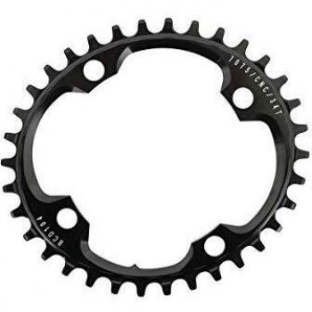 Massi BCD104 34T Platos, Black Oval