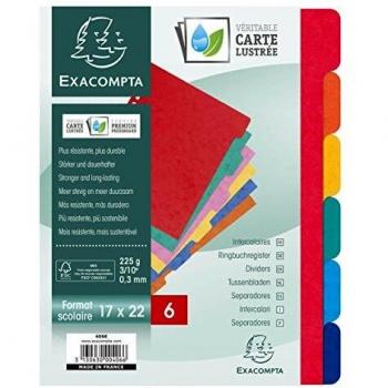 Exacompta 406E - Separador de mapas