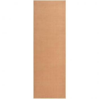Alfombra de pasillo BCF Beige 80x250 cm