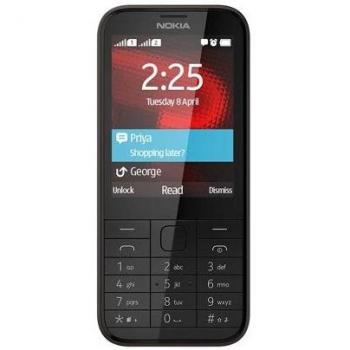 Nokia 225 dualsim movil libre pantalla 28 camara 2 mp negro importado