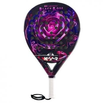 Pala de Pádel Akkeron Black Rose Pro 20 Aniversario para Mujer - 2024