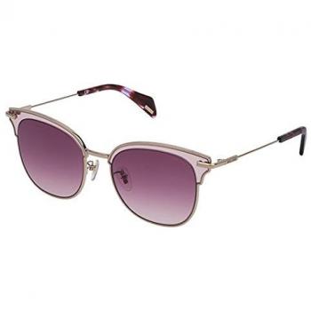 Police Shine 1 SPL622 Sunglasses Rose Gold/Violet Pink Unisex Size: 53 MM