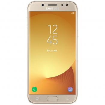Samsung Galaxy J5 (2017) SM-J530F, Oro, 4G LTE, Dual SIM, 16GB Memoria Interna, 2GB RAM, Pantalla HD de 5.2 (13.2 cm), Cámara de 13MP, Sistema Android - Smartphone Libre