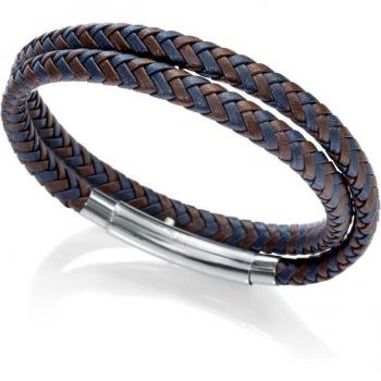 Pulsera Viceroy Magnum de Acero y Piel Multicolor