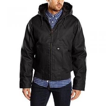 DICKIES, Jefferson - Abrigo de manga larga para hombre, color black, talla XSmal
