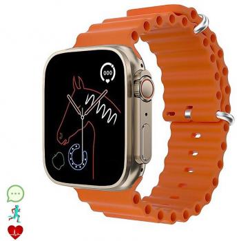 Smartwatch TRAIL S con monitor de oxígeno en sangre y tensión, notificaciones de Apps, pantalla de 1,83. Correa Sea band