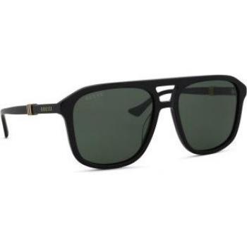 Gucci GG1494S 001 Sunglasses - Black Frame, Grey Lens, Size: 57 MM, Male