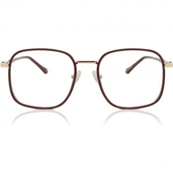 Cuadrado Montuta Completa TR90 Dorados Armazones para Hombre - Gafas Anti-Azules - SmartBuy Collection