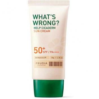 Frudia What's Wrong Help Cicaderm Sun Cream SPF50+ PA++++ 50g