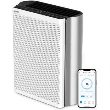 Levoit EverestAir Purificador de Aire 70W con sistema de triple filtración, color gris