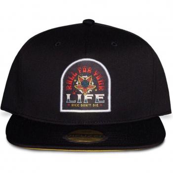 Stranger Things Roll For Your Life Men's Adjustable Snapback Cap by Difuzed