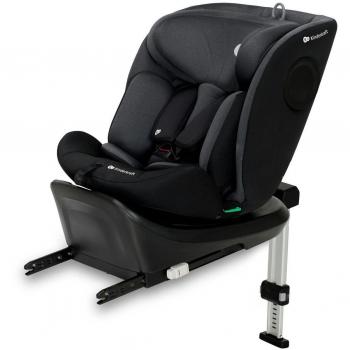 Kinderkraft I-360 Silla de Auto Bebé, I-SIZE 40-150 cm, Isofix, Ajustable, Universal 360º, Grupo 0+/1/2/3, 0-36 kg