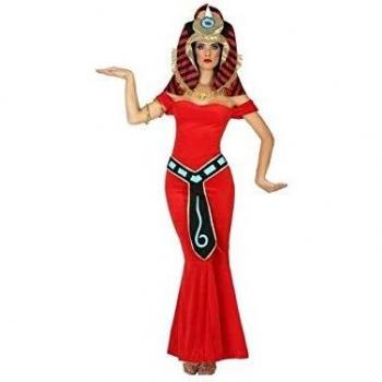 Disfraz de Egipcia Roja para Adultos - Talla XS/S