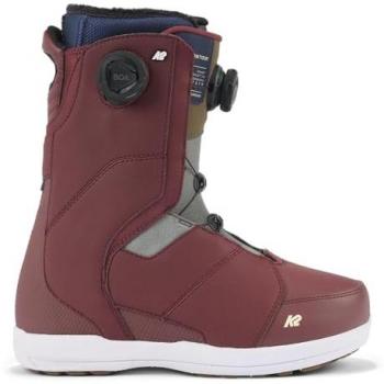 K2 Contour Boa Co Ed 250 - Botas de snowboard para mujer, talla 39.5, color rojo