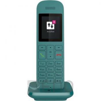 Teléfono DECT Telekom Speedphone 12 Petrol con HD Voice y pantalla a color de 5 cm