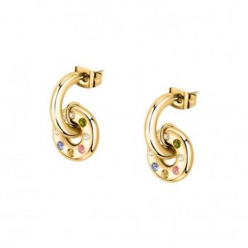 Pendientes de Acero para Mujer Morellato SAVO07 con diseño elegante, cierre a presión, acabado pulido y resistente a la corrosión