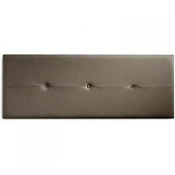 Cabecero tapizado Judith Taupe 160 X 55 X 3 cm, Incluye herrajes para Colgar
