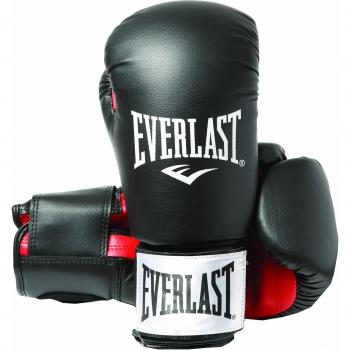 Everlast 1803 Rodney - Guantes de PVC para boxeo negro negro Talla:8oz