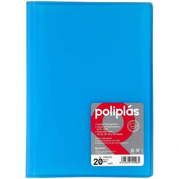 Carpeta Portadocumentos A4 con Broche Transparente