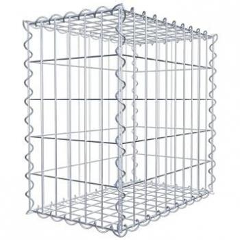 Gavión Espiral 50 cm x 50 cm x 30 cm, Malla 5 cm x 10 cm, Fabricado en Alemania